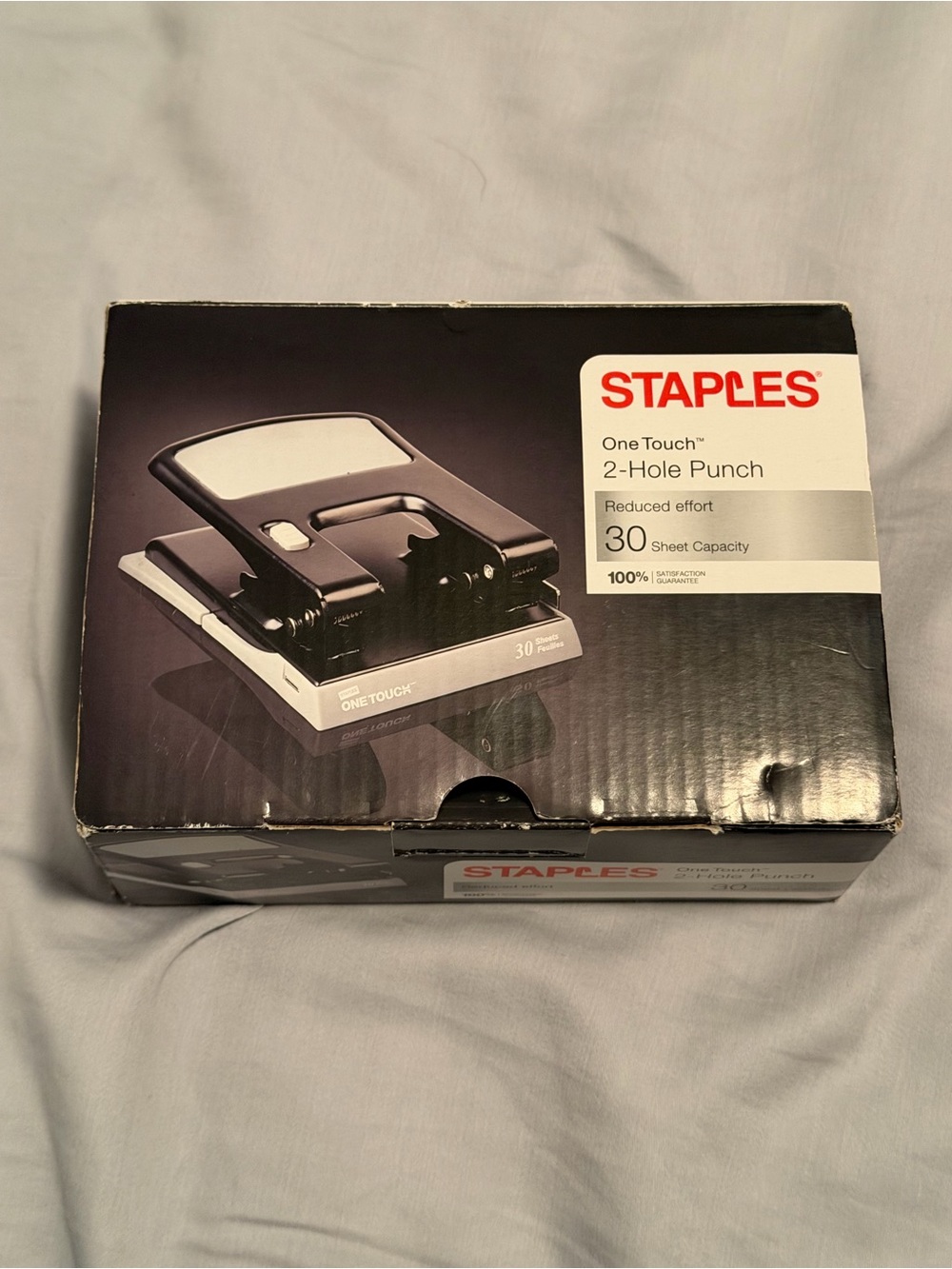 Staples One Touch 2-Hole Punch
Brand new in box